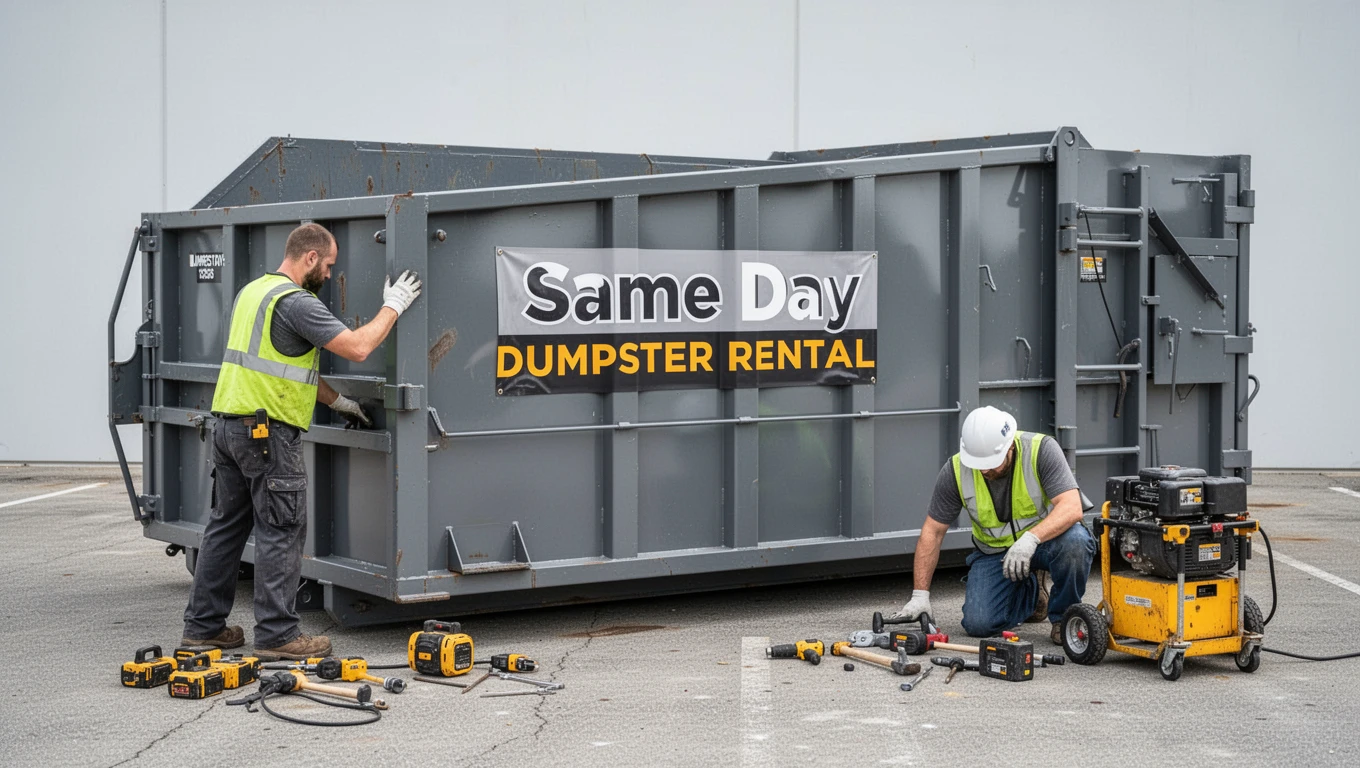 Same Day Dumpster Rental