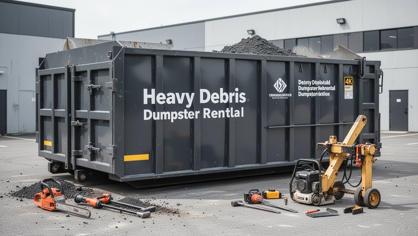 Heavy Debris Dumpster Rental