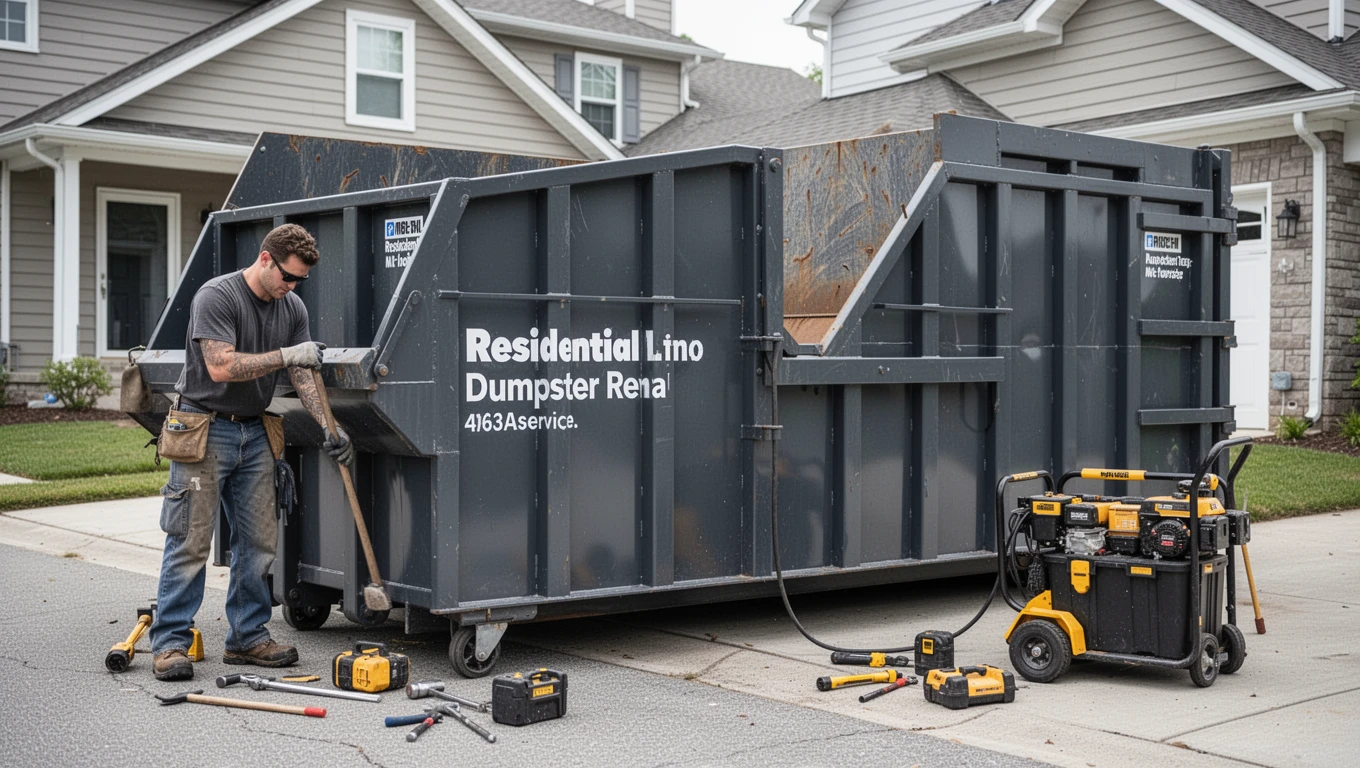 Residential Dumpster Rental