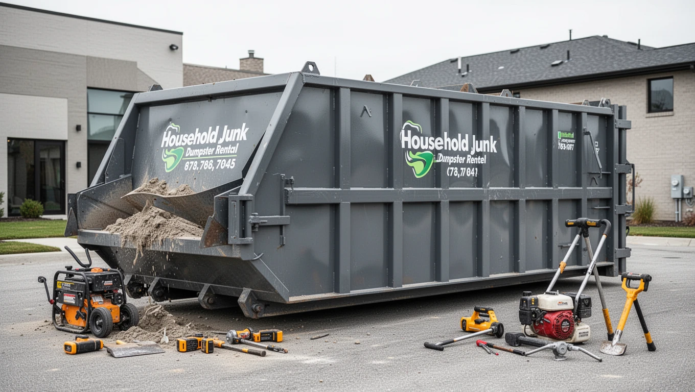 Household Junk Dumpster Rental